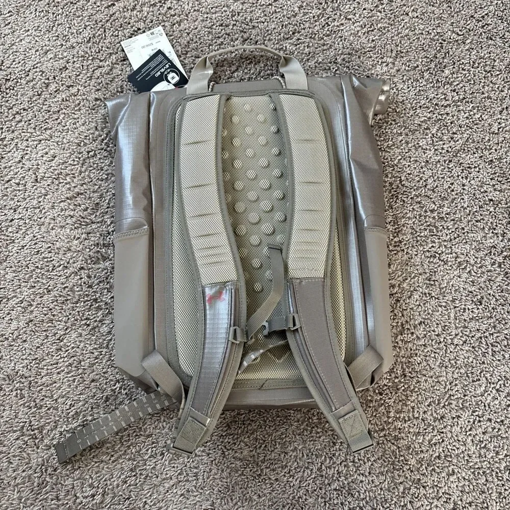 New Under Armour 1376462 UA Summit Large Backpack Tan Storm Waterproof 26.5 L